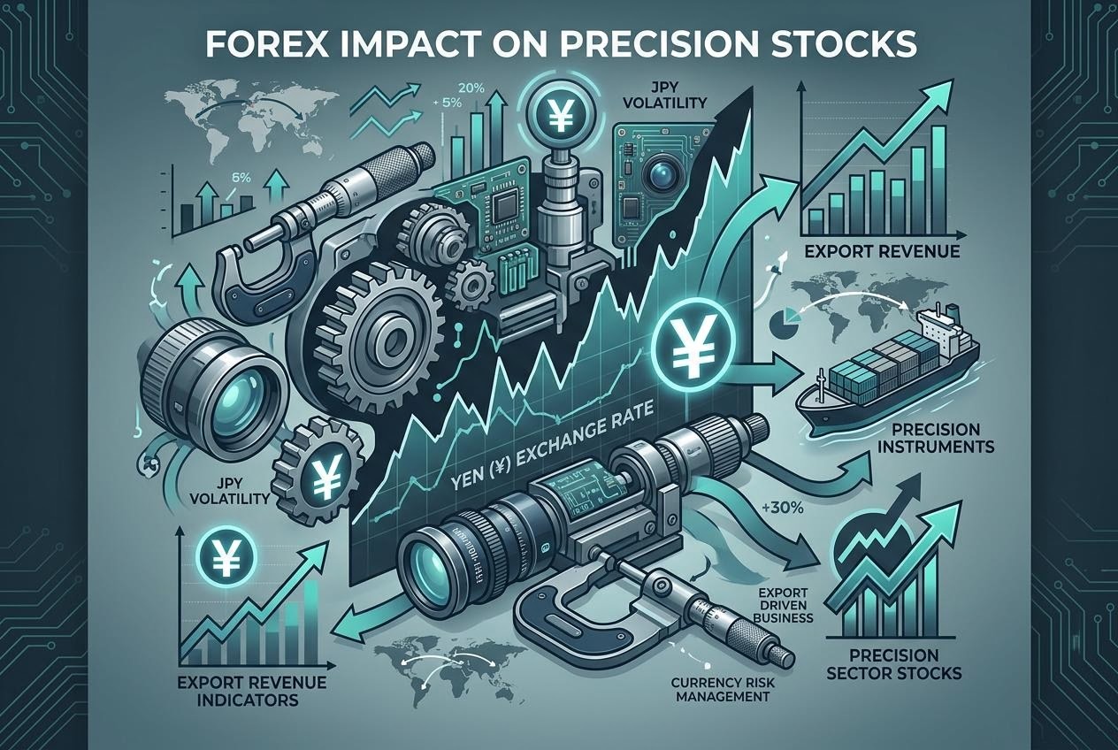 為替が精密機器株に与える影響