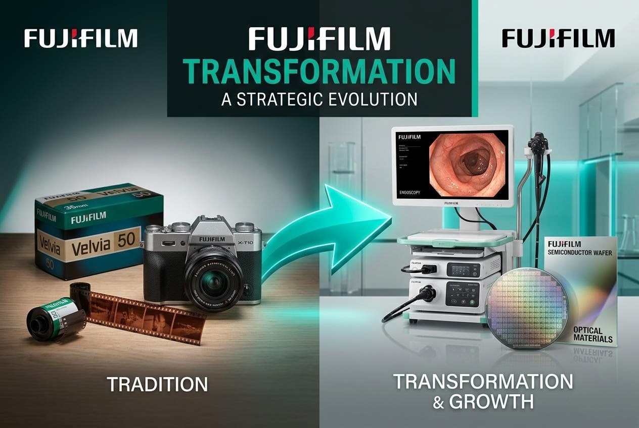 富士フイルムの事業転換